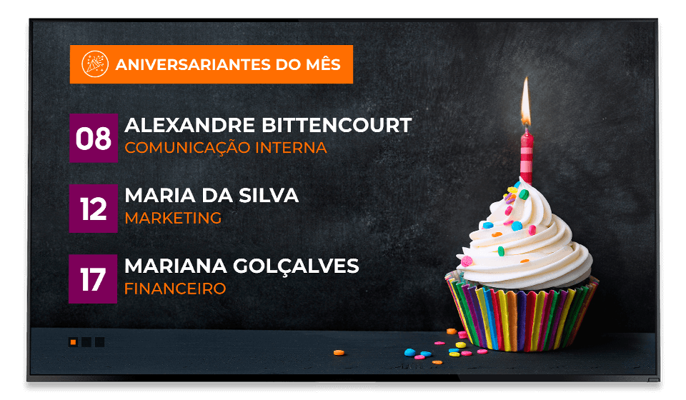Aniversariantes do Mês